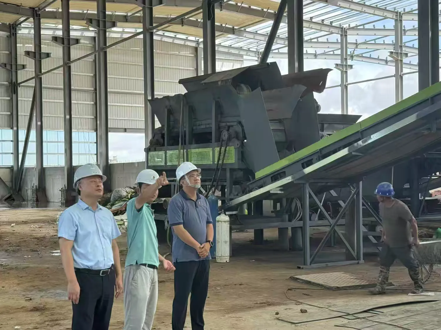 龍華區(qū)建筑垃圾資源化利用廠實現(xiàn)功能性投產(chǎn)